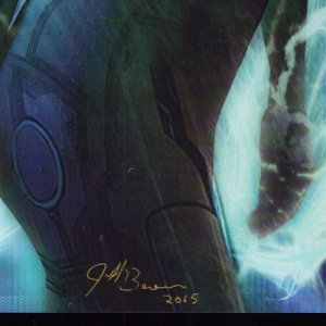 Citywide Destruction (2014) by Jeff Brennan. 11 x 17 3D Art Signed