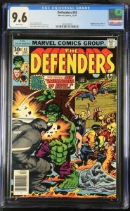 Defenders #42 1976 Marvel Comics CGC 9.6 White Pages 023