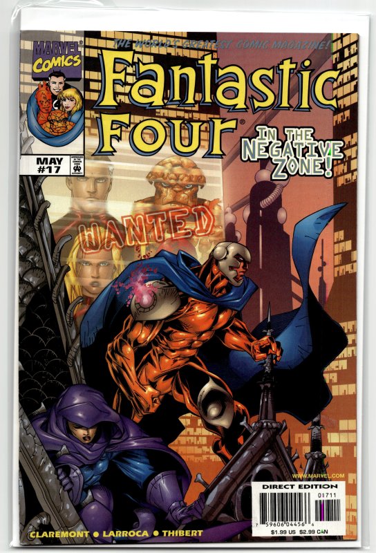 Fantastic Four #17 Direct Edition (1999) Fantastic Four