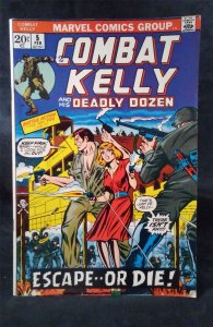 Combat Kelly and the Deadly Dozen #5 1973 Marvel Comics Comic Book