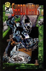 ShadowHawk Special 1-A Flipbook with Silver Age ShadowHawk FN