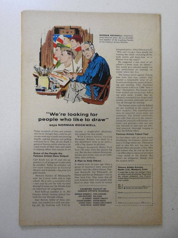 Thor #141 (1967) VG Condition moisture stain, 2 in tear centerfold page