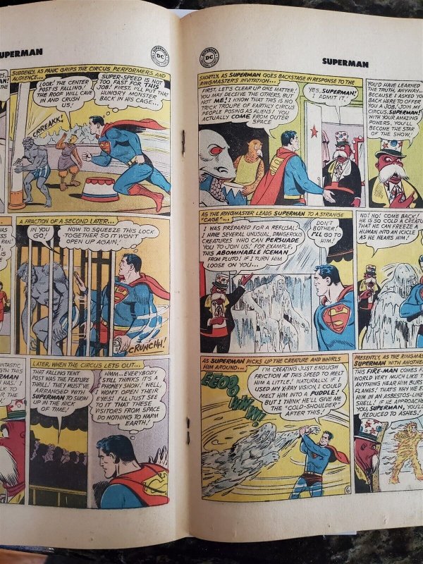 Superman #145 (DC,1961) Condition VG