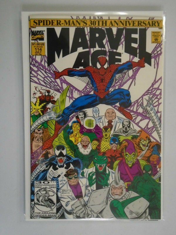 Marvel Age #114 Spider-Man 30th Anniversary 8.0 VF (1992)