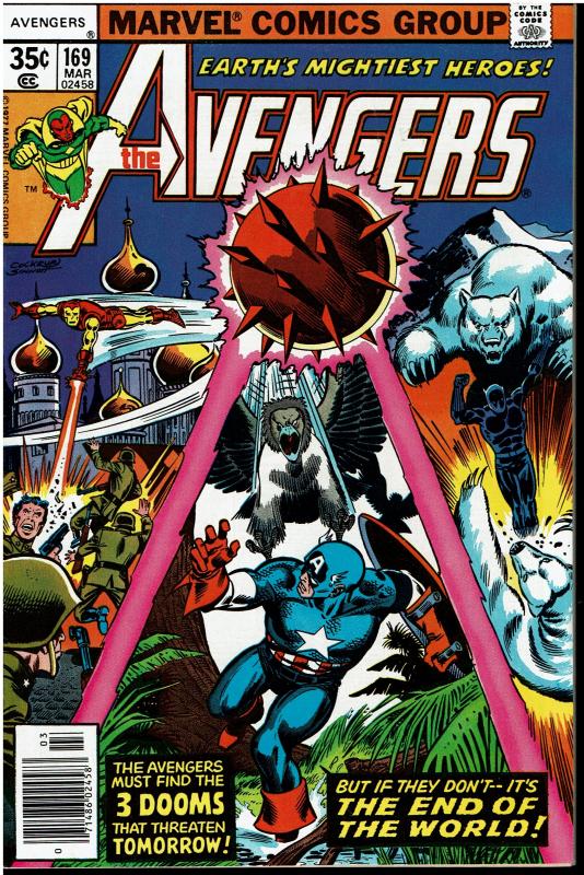 Avengers #169, 8.5 or Better