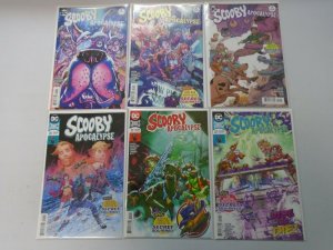 Scooby Apocalypse run of 6 from #17-21 8.0 VF (2017-18)
