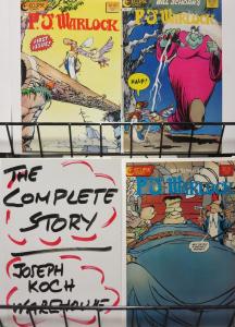 PJ WARLOCK 1986 EC 1-3 BODE INSPIRED FUNNIES