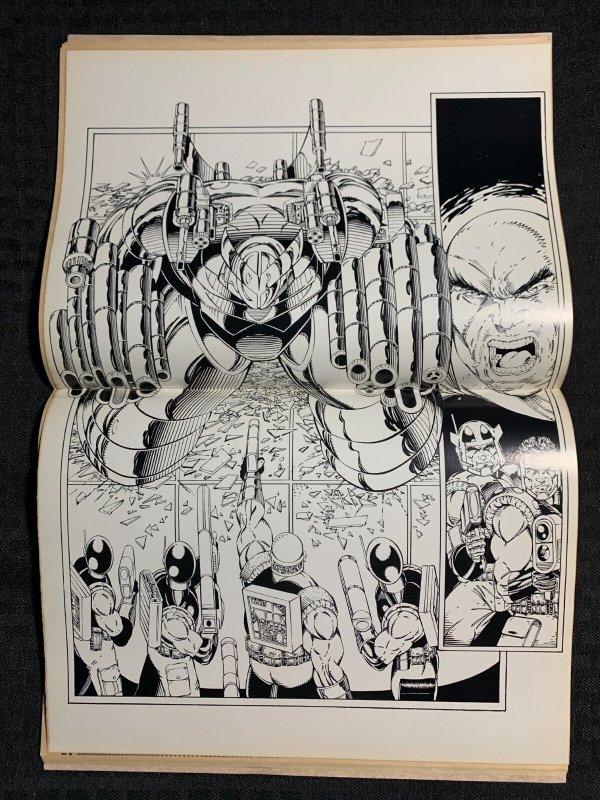 1993 COMICS VALUES MONTHLY Magazine #80 VG+ 4.5 Youngblood with Liefeld Poster