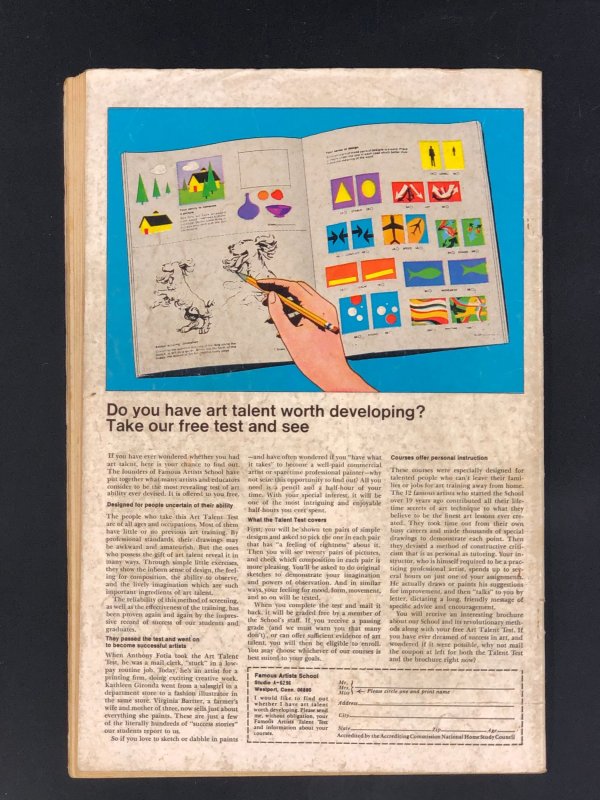 The X-Men #66 (1970) GD+ The Ever-Lovin' Hulk Lashes Out!