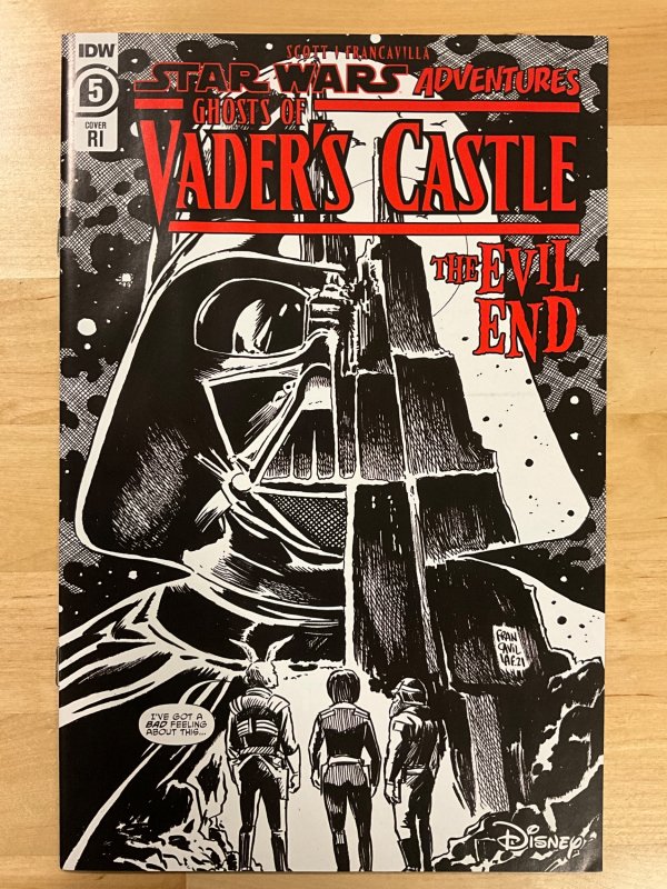 Star Wars Adventures: Ghosts of Vader's Castle #5 Cover C