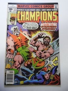 The Champions #12 (1977) FN/VF Condition