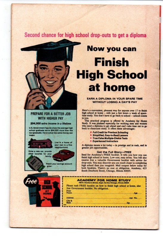 Time For Love #29 - wedding cover - Romance - Charlton - 1972 - VG