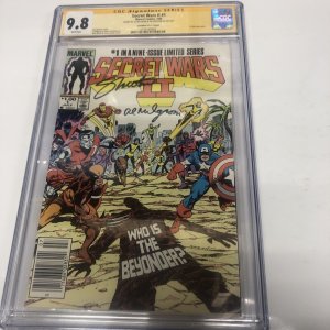 Secret Wars II (1985) # 1 (CGC 9.8 SS) Signed Al Milgrom * Jim Shooter * CPV