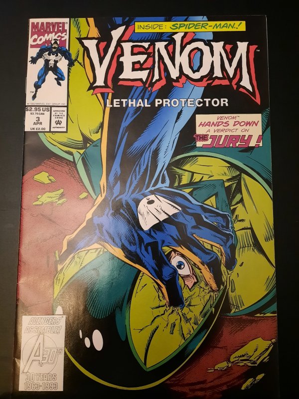 Venom: Lethal Protector #3 (1993) VF-