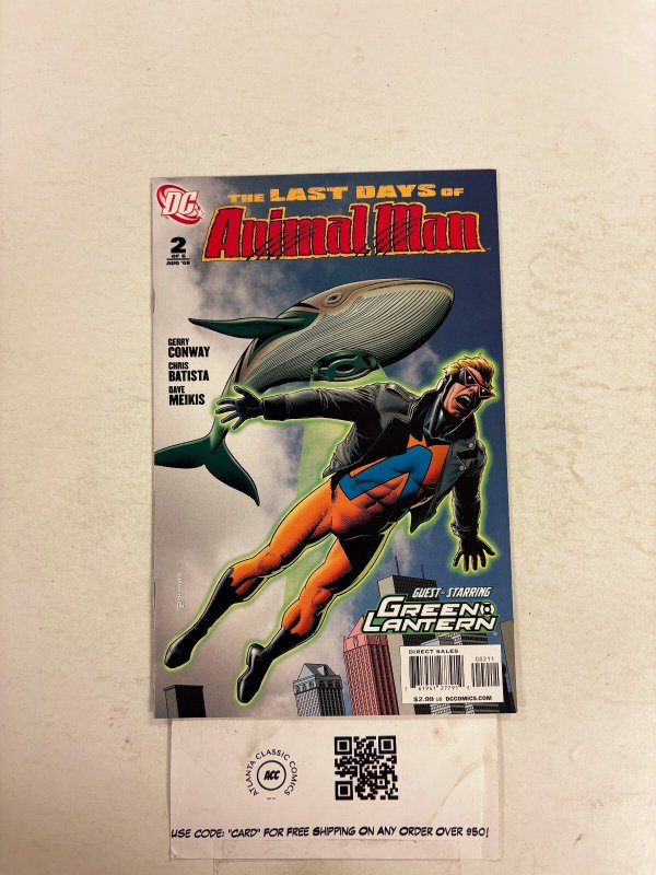 Animal man #2 NM DC Comic Books Conway Batista 17 HH91