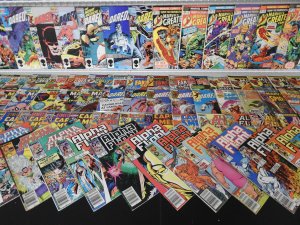 Huge Lot 190+ Comics W/ Captain America, Daredevil, Thor, FF+ Avg VG+ Condition!