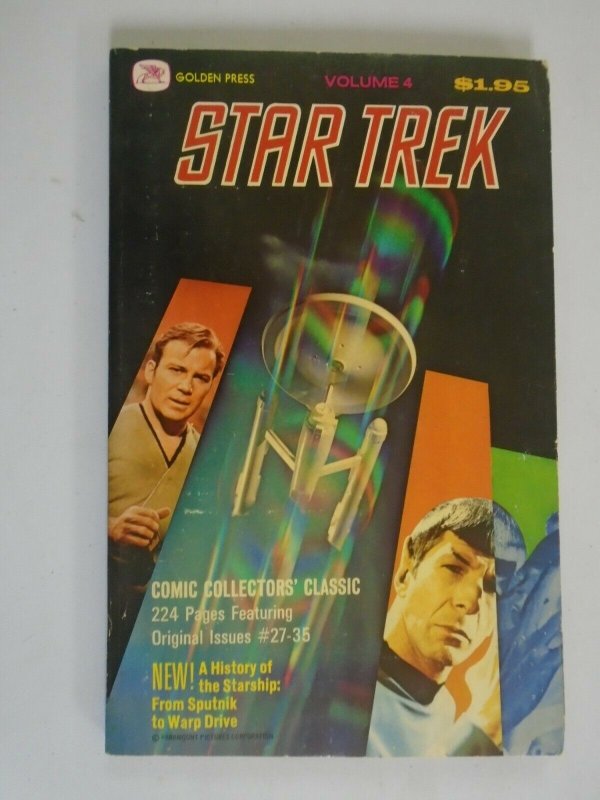 Star Trek The Enterprise Logs TPB #4 SC 6.0 FN (1977 Golden Press)