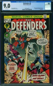 Defenders #8 (1973) CGC 9.0 VFNM