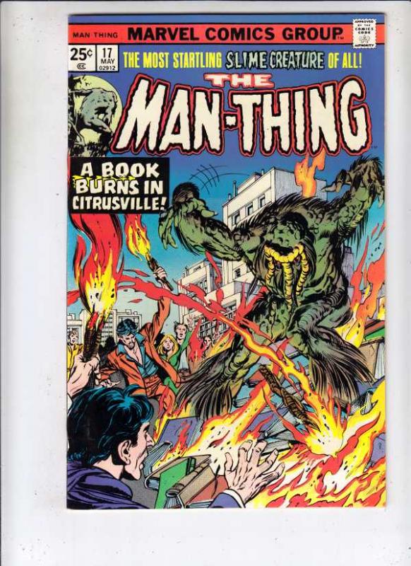 Man-Thing #17 (Jun-75) NM- High-Grade Man-Thing