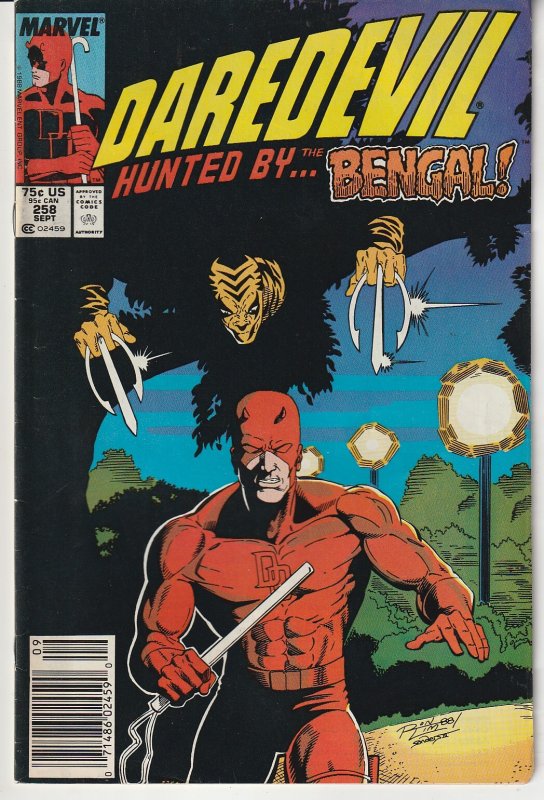 Daredevil(vol. 1)# 254 1st Appearance of the Bengal