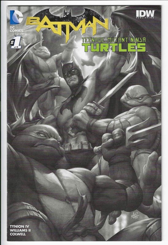 Batman/Teenage Mutant Ninja Turtles #1 Freddie Williams & Stanley Lau Variant NM