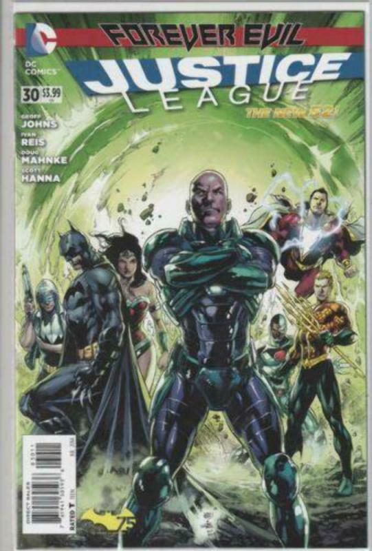 JUSTICE LEAGUE #30 New 52 1st Jessica Cruz DC 1st Print VF/NM to NM-