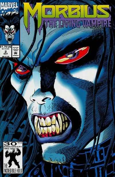 Morbius: The Living Vampire (1992 series) #2, VF (Stock photo)