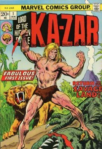 Ka-Zar #1 (1974)VF- 7.5