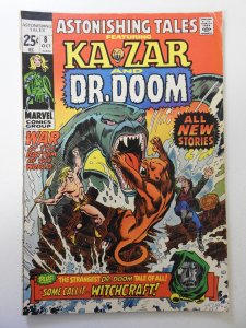 Astonishing Tales #8 (1971) VG Condition 1 in spine split