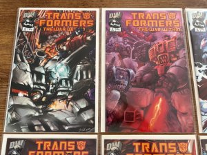 Lot Of 6 Transformers War Within Dreamwave Comic Books # 1 2 3 4 5 6 NM 11 J444