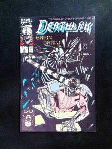 Deathlok #4  MARVEL Comics 1991 VF+