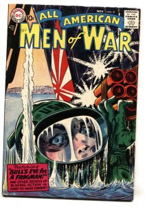 All American Men Of War #51 1957-DC-Frogman cover-Russ Heath story art-FN