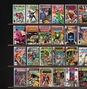 Huge Lot 150+ Comics with Micronauts, The Uncanny X-Men & More!