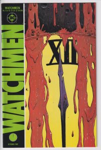 WATCHMEN #12 (Oct 1987) VFNM 9.0 white