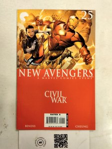 New Avengers #25 Marvel Comic Book Iron Man Defenders X-Men  28 HH21