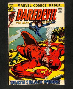 Daredevil #81 1st Black Widow Story!