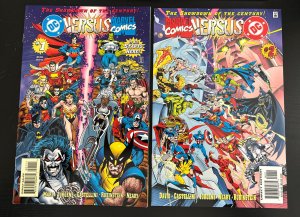 DC vs. Marvel Comics #1 & 2 1996 1st Printing - High Grade