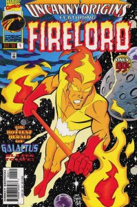 Uncanny Origins Featuring Firelord #4 Marvel Comics December Dec 1996 (VFNM)