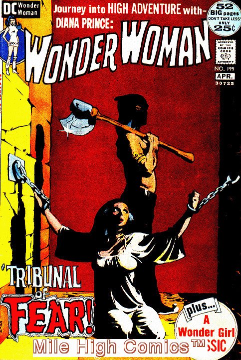 WONDER WOMAN  (1942 Series)  (DC) #199 Very Fine Comics Book