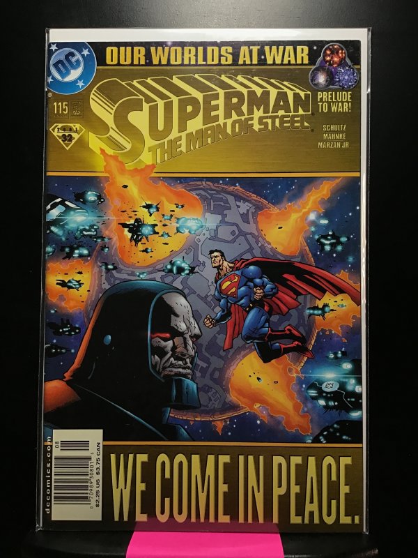 Superman: The Man of Steel #115 Newsstand Edition (2001)