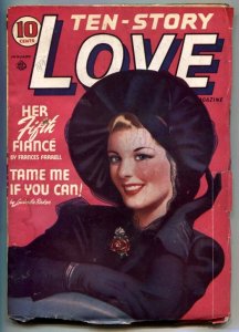 Ten-Story Love Pulp January 1942- Her Fifth Fiance