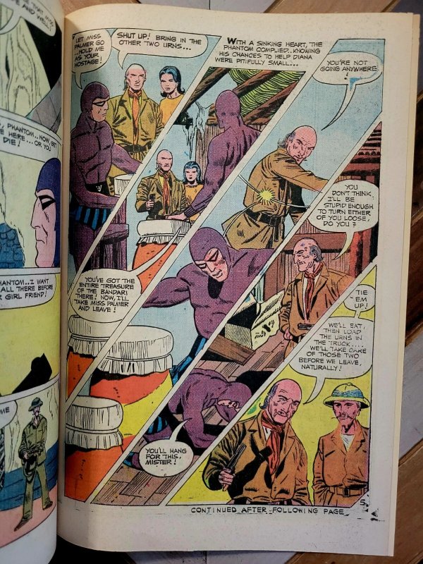The Phantom #58 FN 6.0 (Charlton Comics 1974) Pat Boyette Cover & Art 3 Stories!