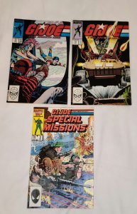 G.I. Joe Lot of 3 (Special Missions #2 & GI Joe 71 & 72) Marvel 1986 & 1988) VF