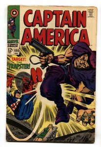 CAPTAIN AMERICA #108 comic book 1968 MARVEL COMICS JACK KIRBY ART VG+