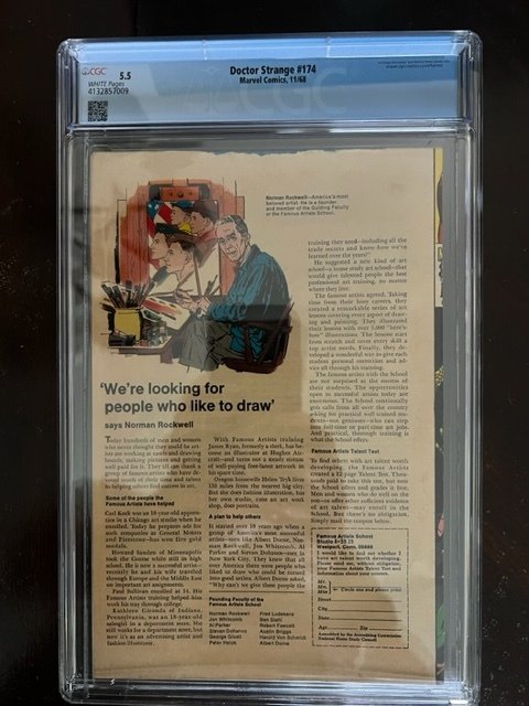 Doctor Strange #174 (1968) - CGC 5.5
