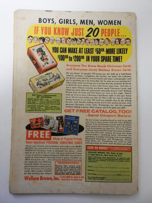 Batman #165 (1964) GD+ Condition tape along spine, cover detached bottom staple