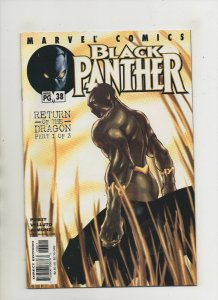 Black Panther #38 - Return Of The Dragon! - (Grade 9.2) 2002