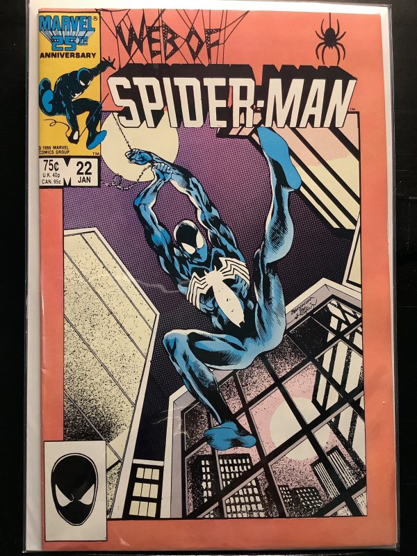 Web of Spider-Man #22 Direct Edition (1987)