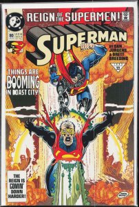 Superman #80 (1993) Cyborg Superman