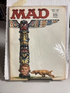 MAD MAGAZINE #74 G  1962 EC